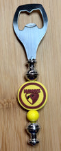 AFL Beaded Bottle Opener Stainless Steel