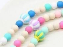 19mm Lantern Bead (2pc) Random Colour Mix