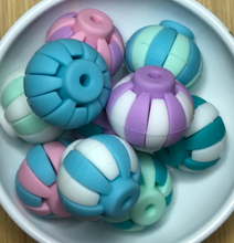 19mm Lantern Bead (2pc) Random Colour Mix