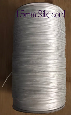 Cord Silk/ Poly Blend 1.5mm Buy by the metre