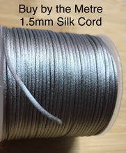 Cord Silk/ Poly Blend 1.5mm Buy by the metre