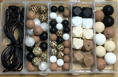 DIY Silicone Necklace or Lanyard Bead Kit