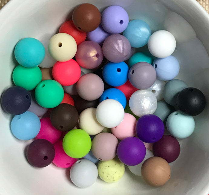 15mm Bulk Random Mix 50pcs, 100pc or 200pc