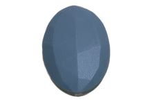 40mm Flat Oval Faceted